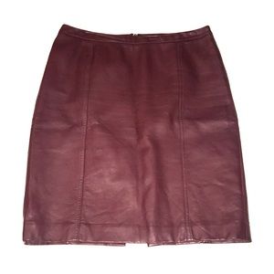 Worthington Faux Leather Pencil Skirt, Size 8